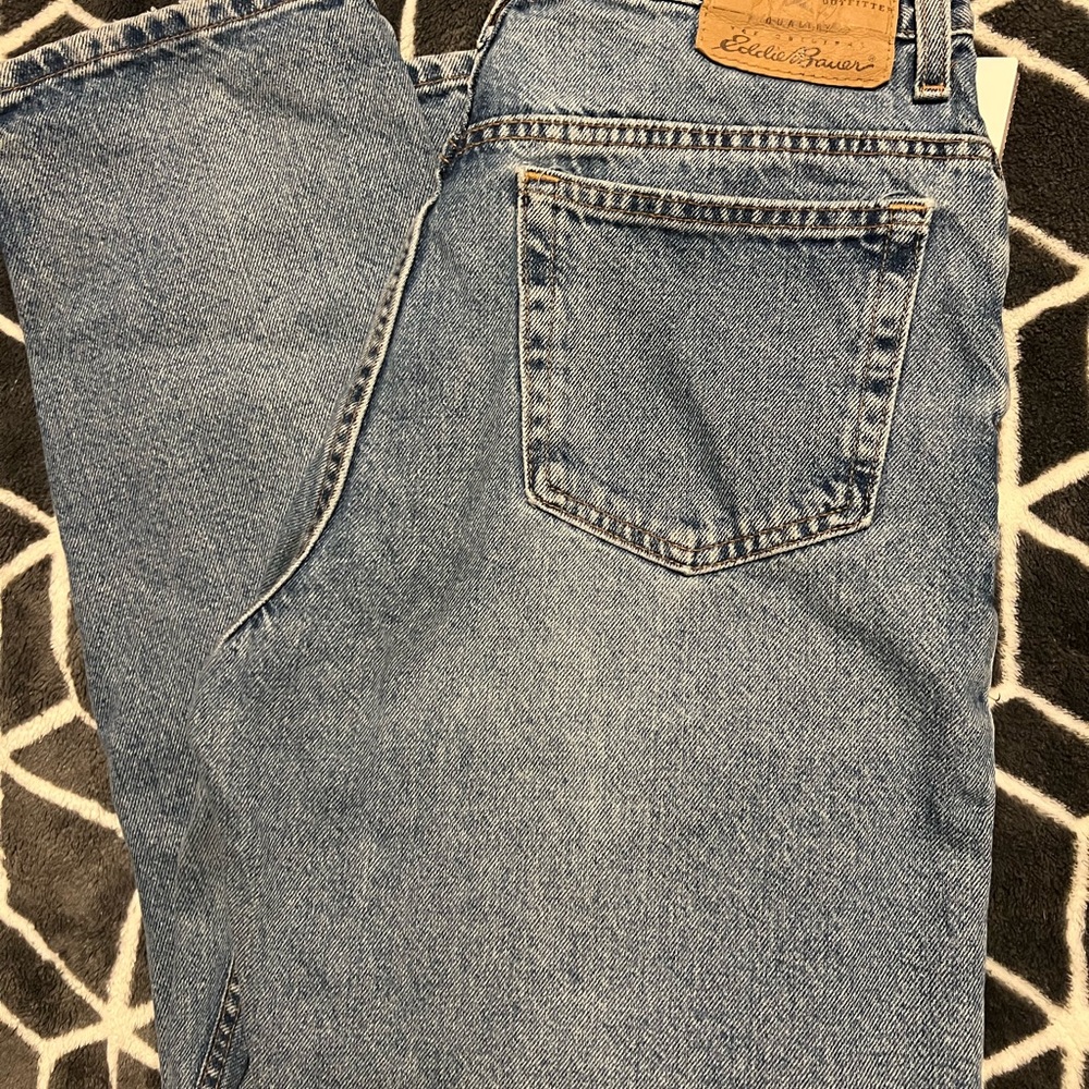 Eddie Bauer Womens Relaxed Fit Denim Jeans